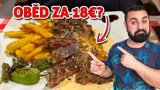 NEJVÝHODNĚJŠÍ Obědové Menu! TOHLE VŠECHNO dostanete za 18€?!