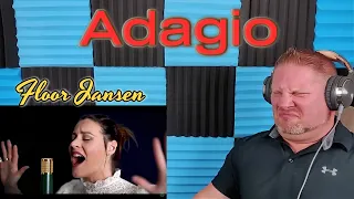 Adagio - Lara Fabian (cover by Floor Jansen) REACTION