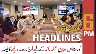 ARY News | Prime Time Headlines | 6 PM | 13 July 2021