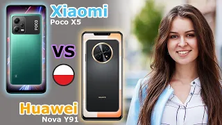 Xiaomi Poco X5 - vs - Huawei nova Y91