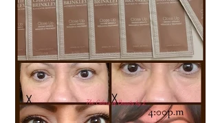 Christi Brinkley Close Up Instant Wrinkle Reducer and Treatment Demo