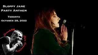 Sloppy Jane - "Party Anthem" - Toronto - October 28, 2022
