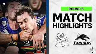 Canterbury-Bankstown Bulldogs v Penrith Panthers | Match Highlights | Round 5, 2022 | NRL