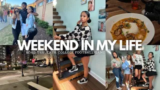 WEEKEND in My Life: Girls Road Trip, College Football Game, Storytime, etc. | Vlogmas Day 7