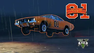 GTA V - Back to the Hotel in a 1969 Dodge Charger (General Lee)