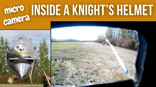 A Knights-Eye View | Micro Camera Inside a Knights Helmet