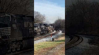 Norfolk Southern whiteface leads a CSX ethanol train! CSX B816