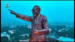 ambedkar statue opening today at Vijayawada 125 feets