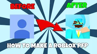How to Make a Roblox Profile Picture 2023! (GFX)