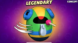 🥚WHAT!??NEW LEGENDARY EGG IS HERE!!?🎁✅|FREE GIFTS Brawl Stars|Concept