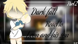 •Dark fall react to Leon and his son•Part 2•BL/YAOi•made BY:Ghost👻