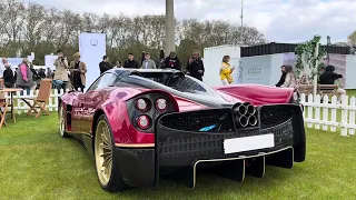 Pagani Huayra Roadster looking Beautiful at Salon Prive 2024