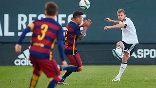 [HIGHLIGHTS] FUTBOL (2A B): Valencia Mestalla - FC Barcelona B (0-3)