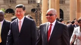 China's Xi meets S.Africa's Zuma before BRICS summit