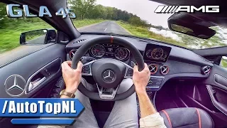 2018 Mercedes AMG GLA 45 381HP POV Test Drive by AutoTopNL