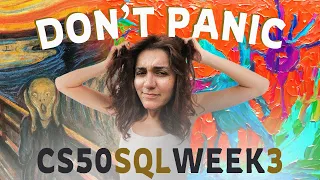 (CS50 SQL) PROBLEM SET 3 - DON'T PANIC | SOLUTION