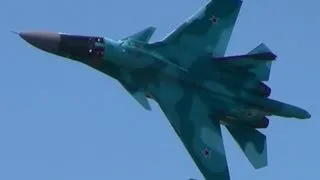 MAKS 2011 Su-34 Demo Flight МАКС