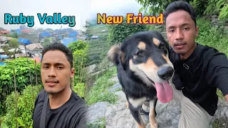 Ruby Valley With New Friend😘💝 | No Money Travel- Nomadic Santosh 🇳🇵🥰