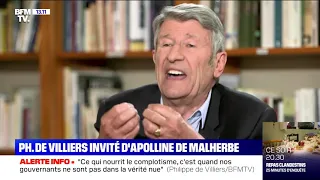 Philippe de Villiers était l'invité d'Apolline de Malherbe