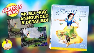 Disney's Snow White - 4K Blu-ray Announced & Detailed (Remastered!!)