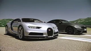 Bugatti Chiron vs BMW M4 *drag race*