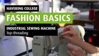 HOW TO: Thread an Industrial Sewing Machine