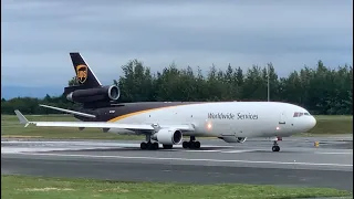 1 Hour of windy Plane Spotting At Runway 15 on August 26 2023 Anchorage AK