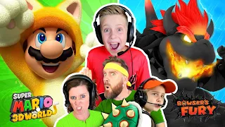 Celebrating Mario Month in Super Mario 3d World + Bowser's Fury!