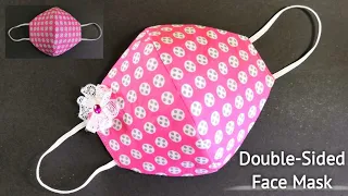 Face mask sewing tutorial / Make Fabric Face Mask At Home / DIY Cloth Face Mask Tutorial / Face Mask
