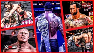 Wwe 2k20 : WrestleMania 37 - Roman Reigns vs Edge vs Daniel Bryan | Highlights | Predictions