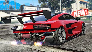 GTA 5 Online - The LAST ONE? NEW Obey 10F (Audi R8)
