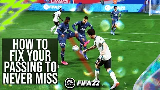 This Will Guarantee Fix Your Passing So They Never Miss Again - Yes I am Serious! - FIFA 22