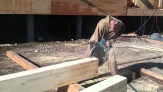 Timber Framing: Cutting Tenons