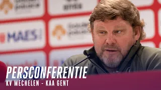 🎙 Persconferentie na KV Mechelen - KAA Gent