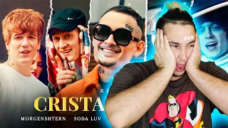 MORGENSHTERN, SODA LUV , OG BUDA - Cristal МОЁТ (Remix Official Video 2021) РЕАКЦИЯ ОТ ХАСЛА