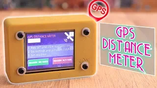 GPS distance and altitude meter