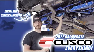 2022 BRZ Update! Cusco Suspension Upgrades + New AWE Tuning Catback Exhausts | Subimods