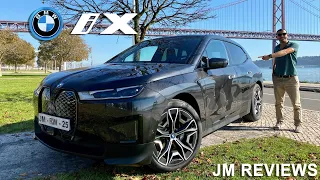 BMW iX xDrive40 - São 326cv No MAIOR "Suv" 100% Eléctrico Da BMW!! - JM REVIEWS 2021