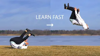 How to Turn a Back Roll into a Backflip Fast