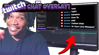 How to Add a Twitch Chat Overlay to OBS! - Streamlabs Tutorial