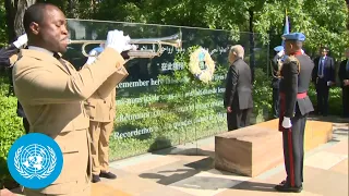 UN Peacekeepers Day 2024: Wreath-Laying Ceremony | United Nations