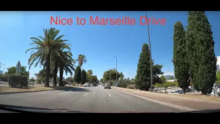 Nice to Marseille Drive (4K)