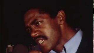 Bobby Seale speaks at rally in Boston  (7/22/1968)