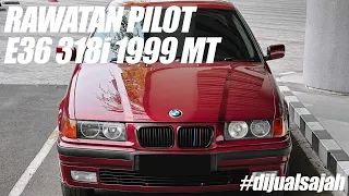 EX PILOT MASKAPAI PLAT MERAH | E36 318i TAHUN 1999 | LAST EDITION FULL ORIGINAL #dijualsajah