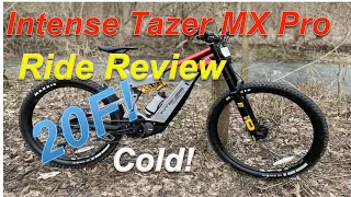 2021 Intense Tazer MX Pro Review: 20F Cold Ride!