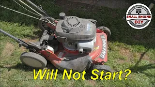 Cool, Old, Snapper Ninja Lawn Mower will not Start