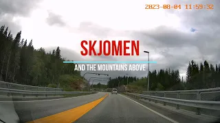 Skjomen and the mountains above, Norway