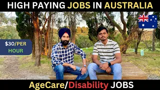 HIGH PAYING JOBS IN AUSTRALIA | #internationalstudents Guide to Disability, Age, and Child Care Jobs