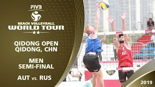 Men's Semi-Final: AUT vs. RUS | 2* Qidong (CHN) - 2019 FIVB Beach Volleyball World Tour