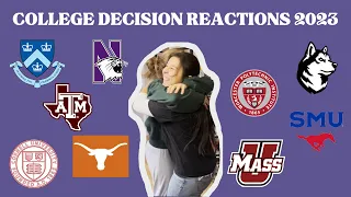 COLLEGE DECISION REACTIONS 2023 | Ivies, T20s, Northeastern + more | Engineering Student